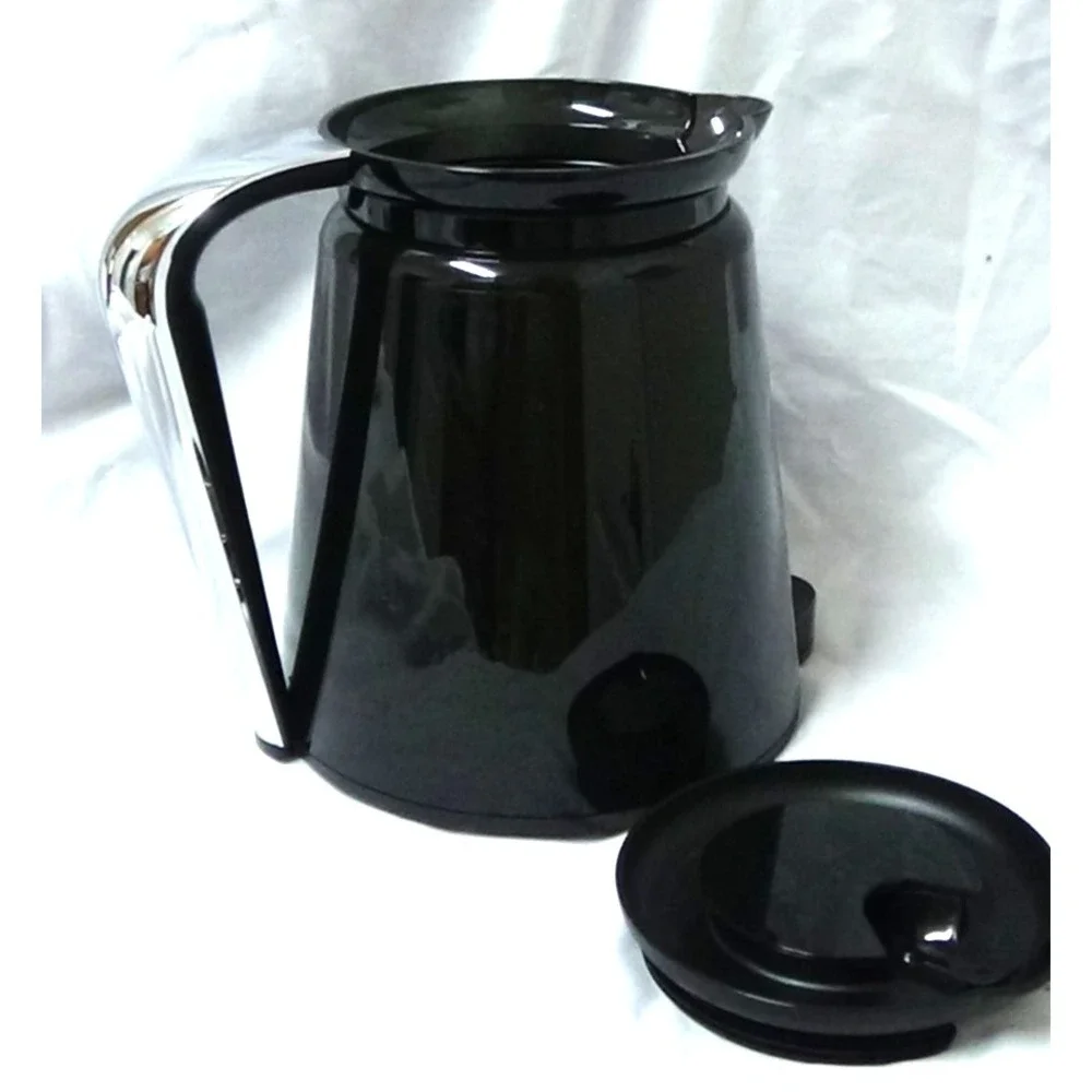Keurig Coffee Carafe Pot Thermos Pitcher Lid Black  7.25